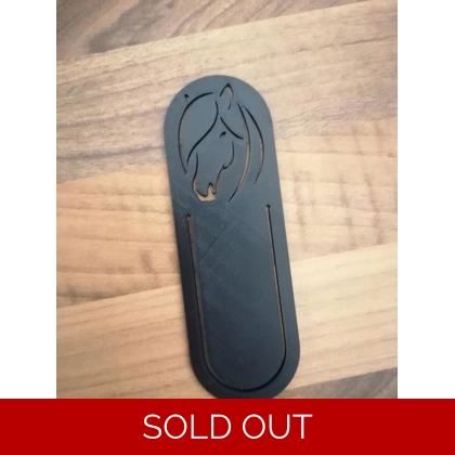 Horse 3D Printed Bookmark